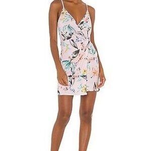 BCBGeneration Women's Twist Wrap Surplice Cocktail Dress, size XS